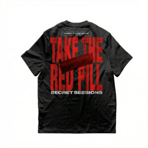 SECRET SESSIONS™ – RED PILL EDITION T-SHIRT